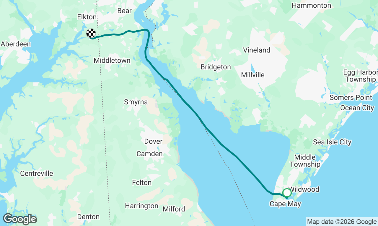 Voyage map