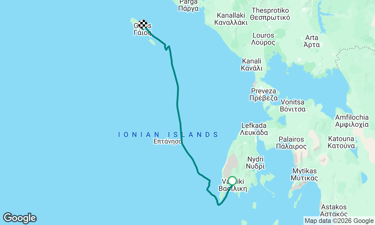 Voyage map