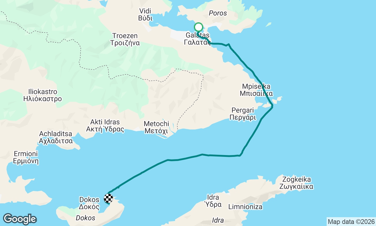 Voyage map