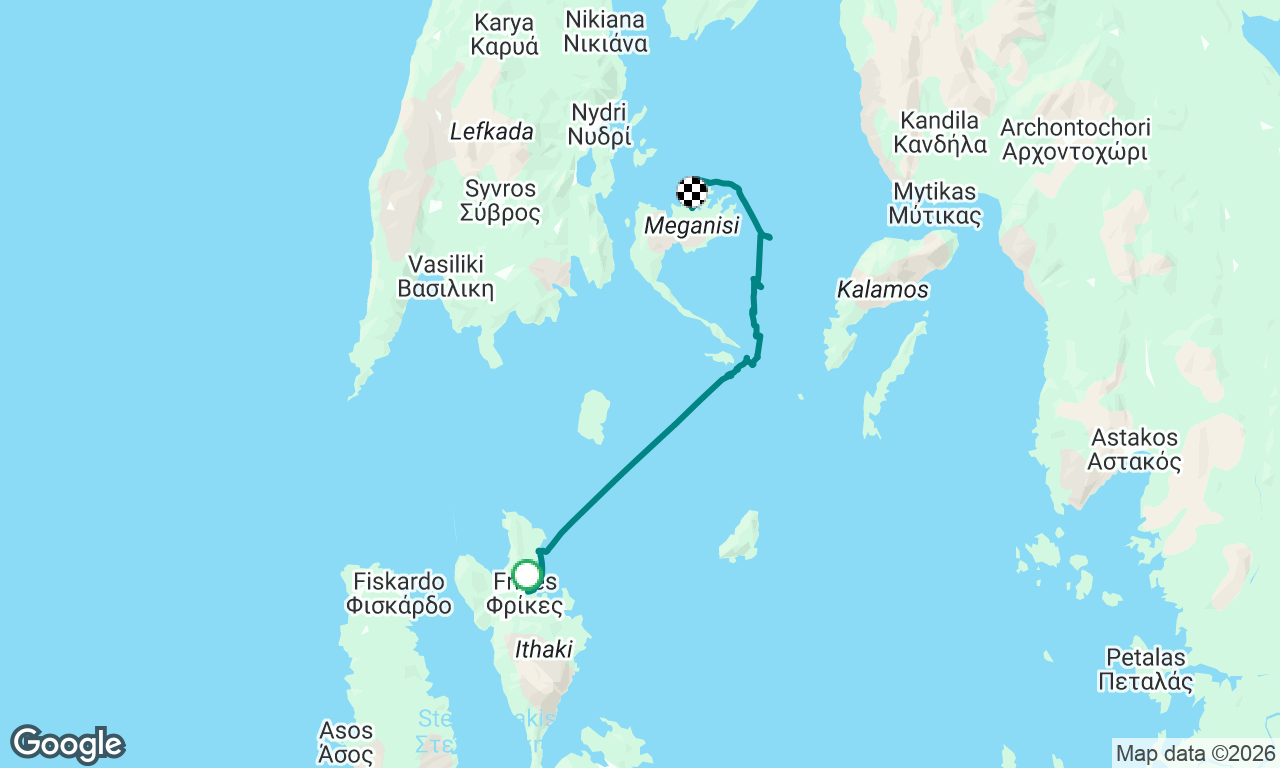 Voyage map
