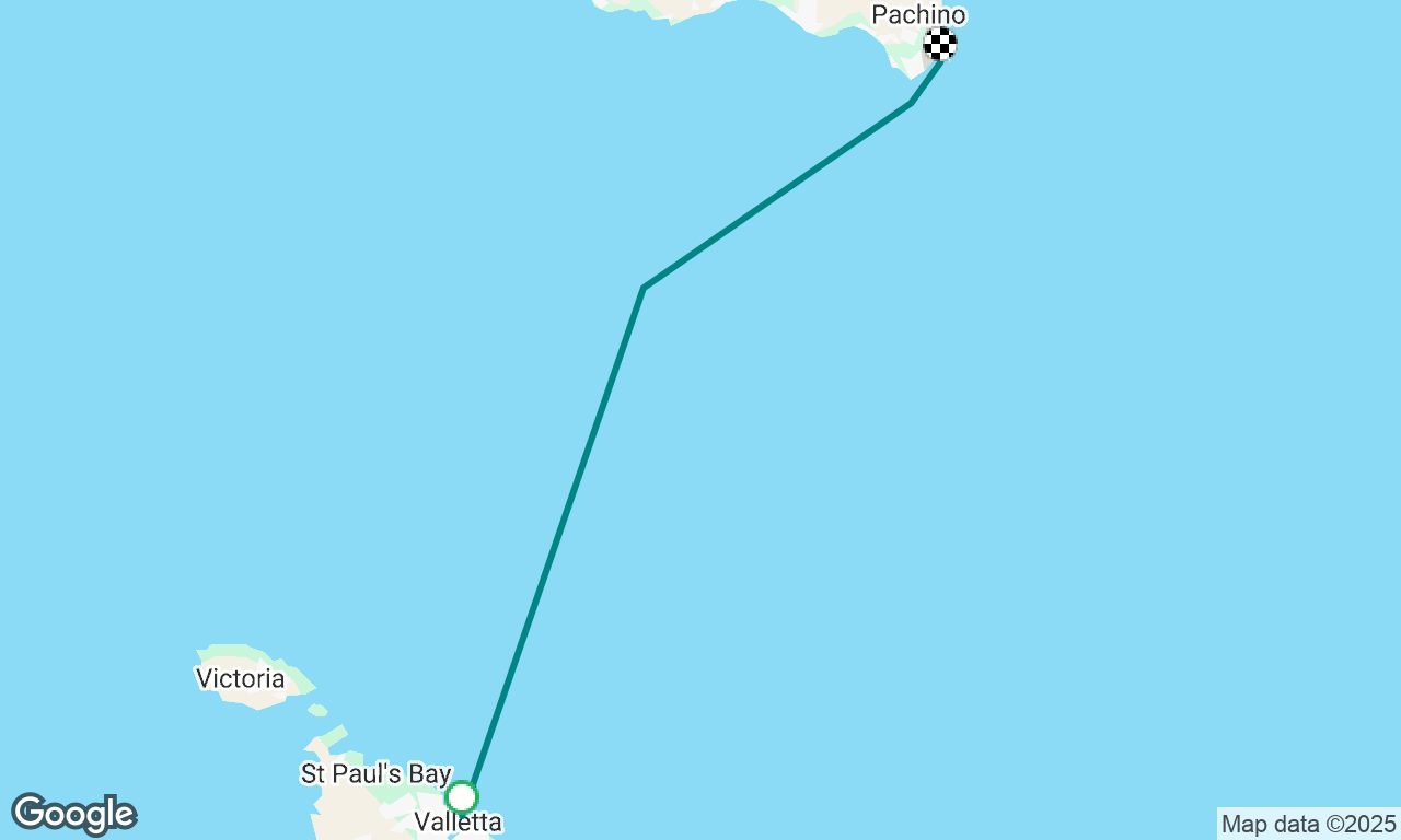 Malta to Portopalo