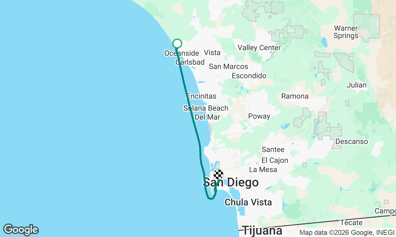 Return to San Diego w Karl Day 4 of Dana βCruiseβ (7/112)