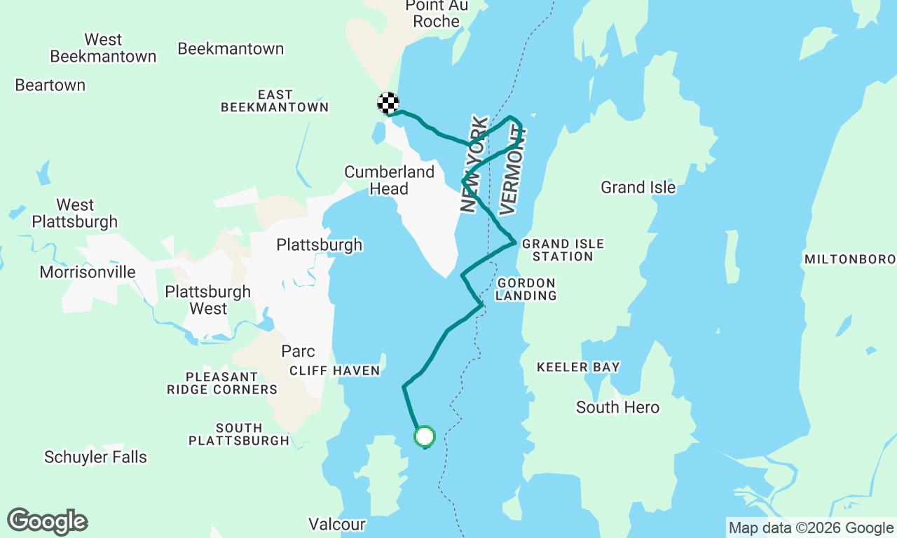 Voyage map