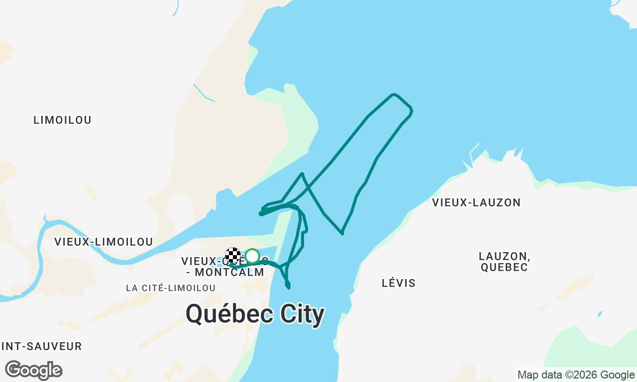 Voyage map
