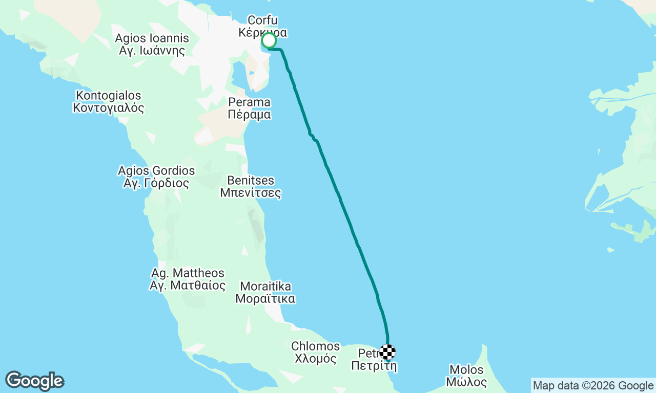 Voyage map