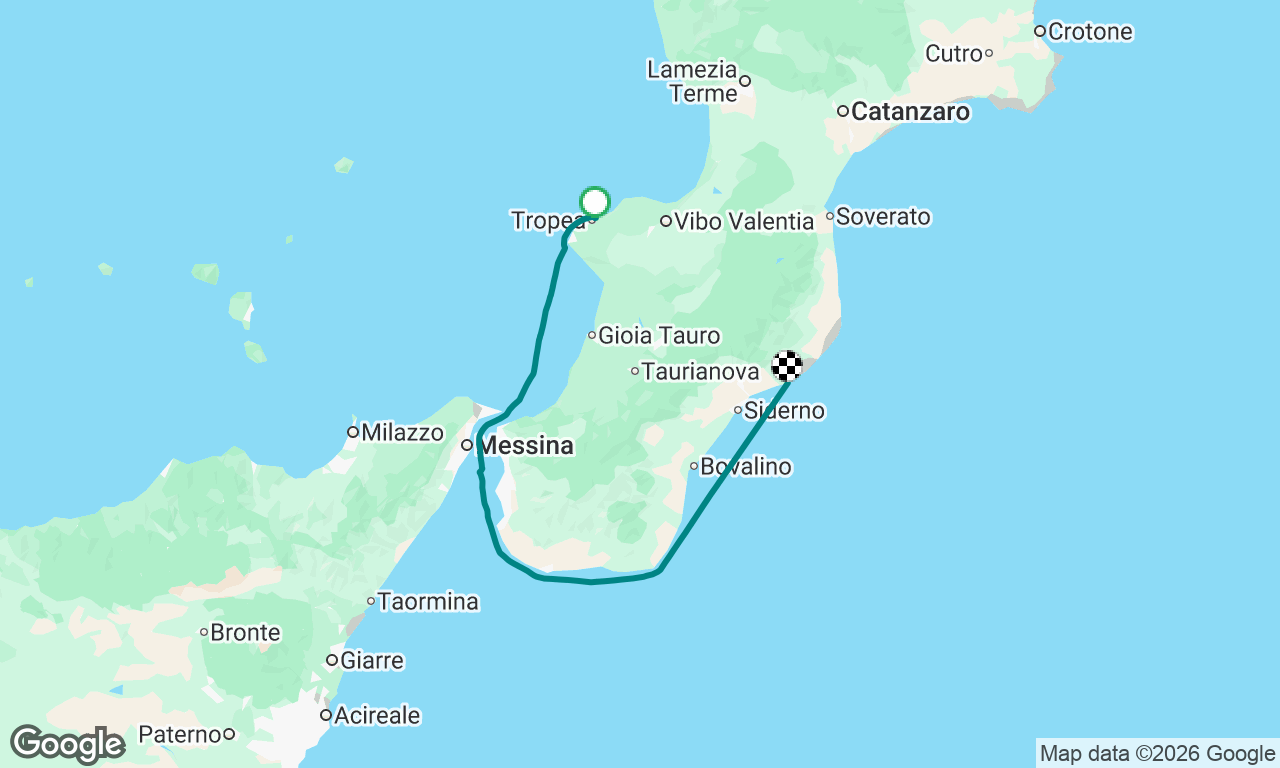 Voyage map