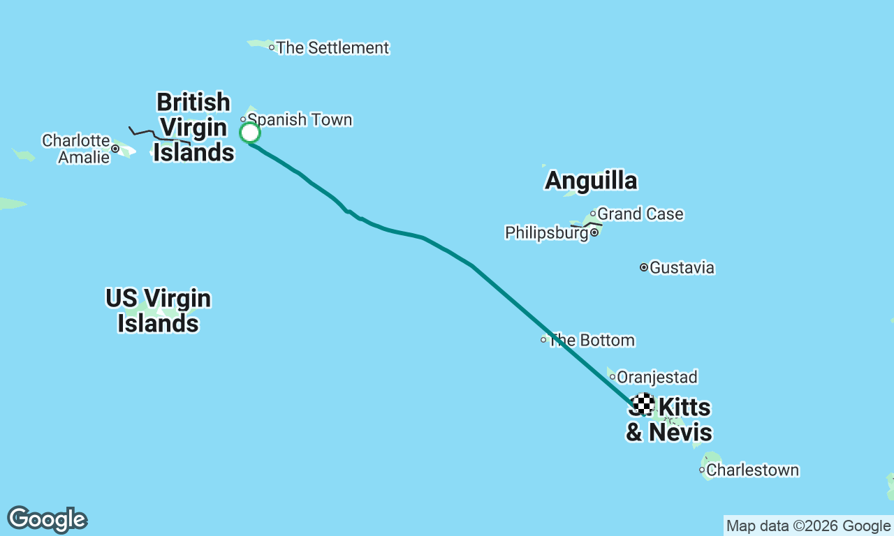 Voyage map