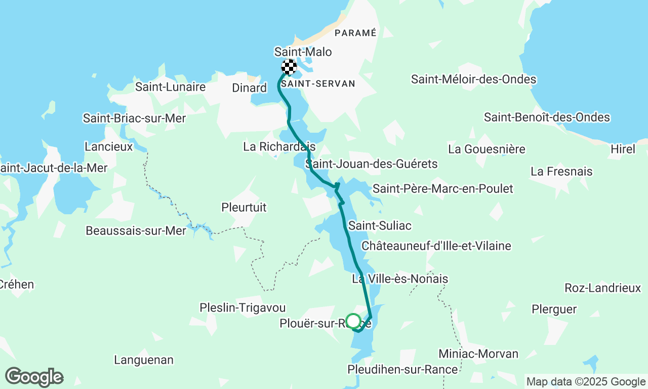 Day 4 - Part 1
Plouer to St Servan