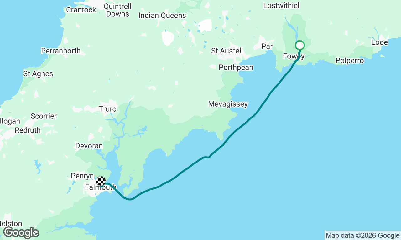 Fowey to Falmouth Haven