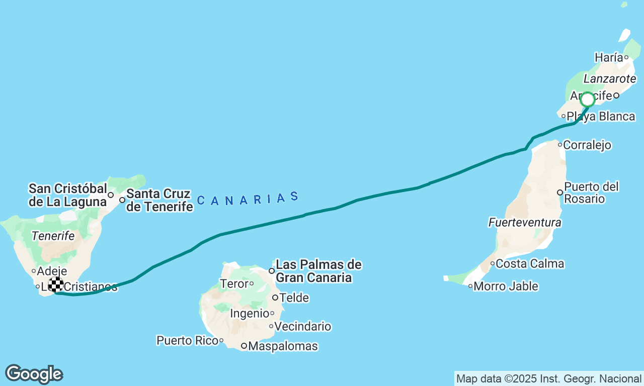 Lanzarote to Tenerife
