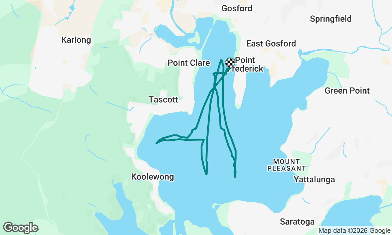 Brisbane Water sail