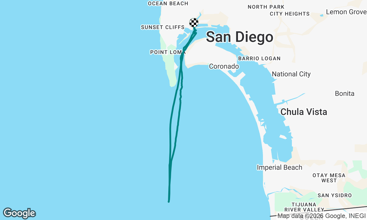 Voyage map