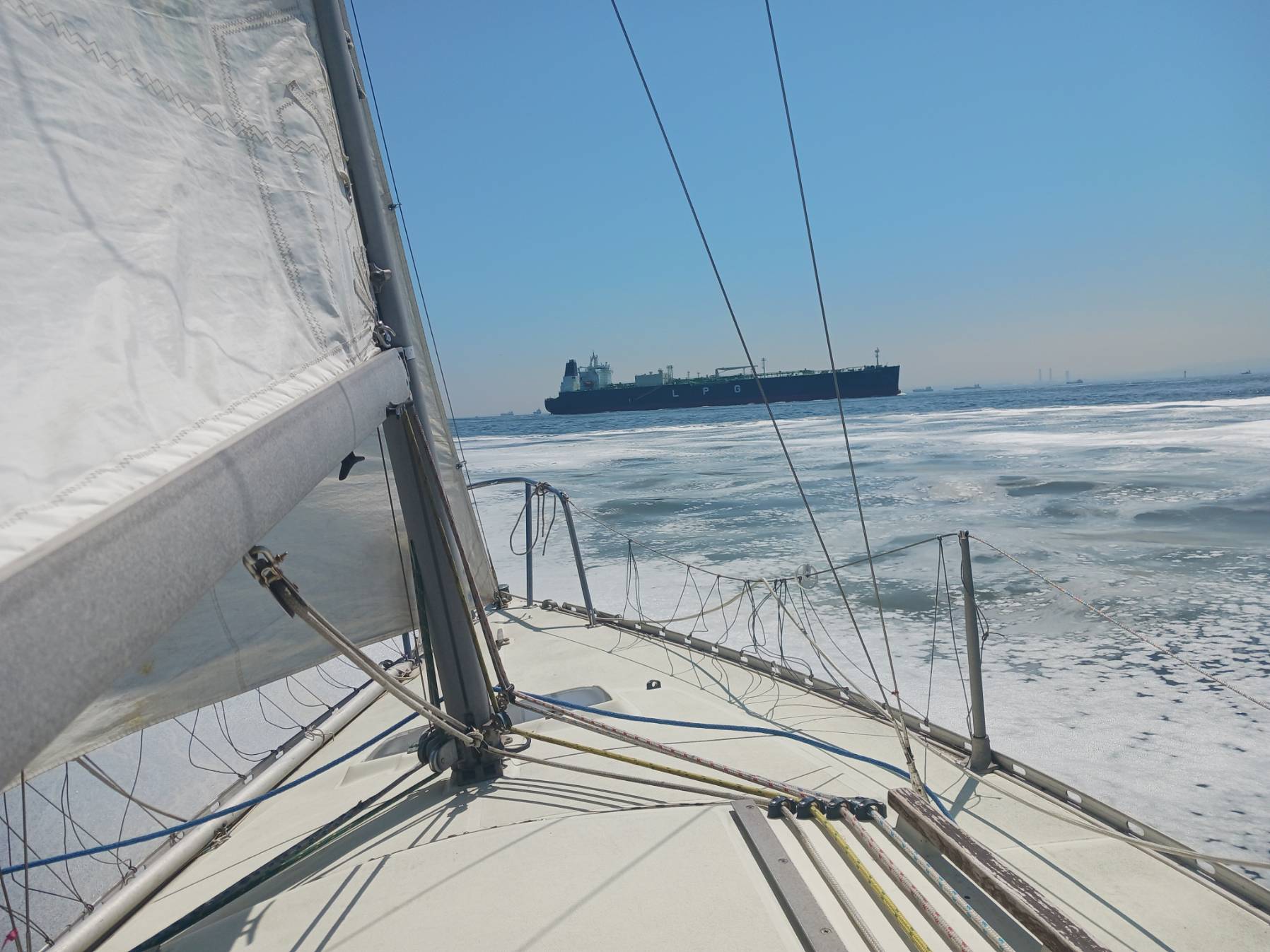 First sail on Lepton _201B0534-E018-4344-A0C2-B9EBBEE7FF9C