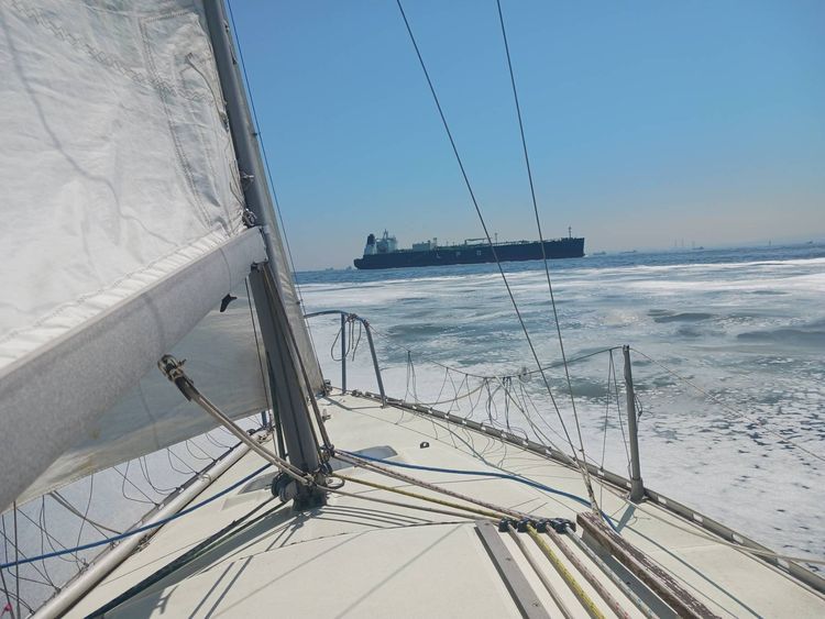 Voyage photo from First sail on Lepton