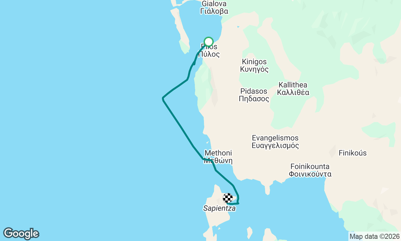 Voyage map
