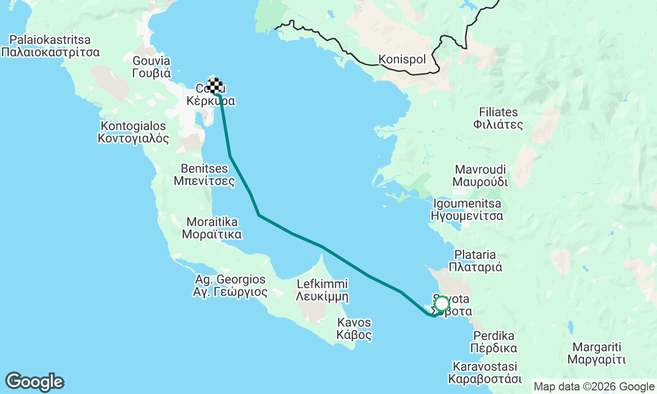 Voyage map