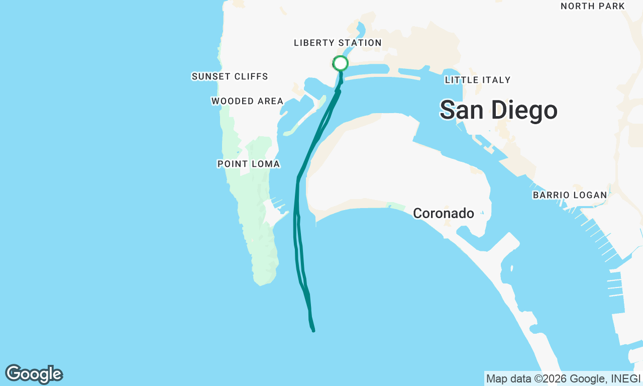 Sail w Beth - Nice Temps and Decent Wind (11/116)