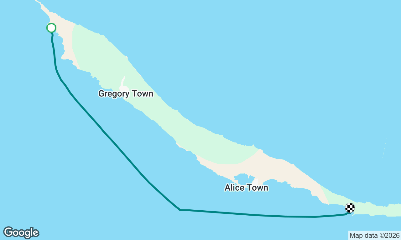 Queens Baths to Rainbow Cay