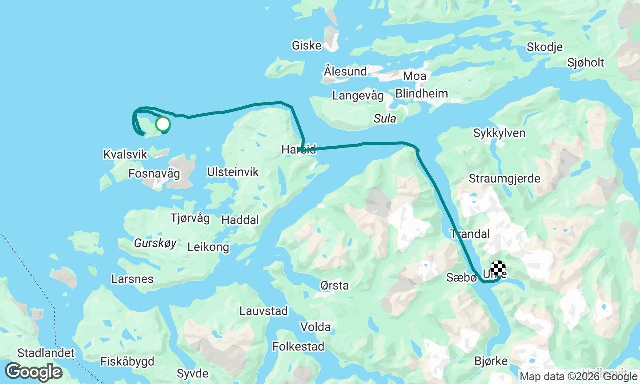 Voyage map