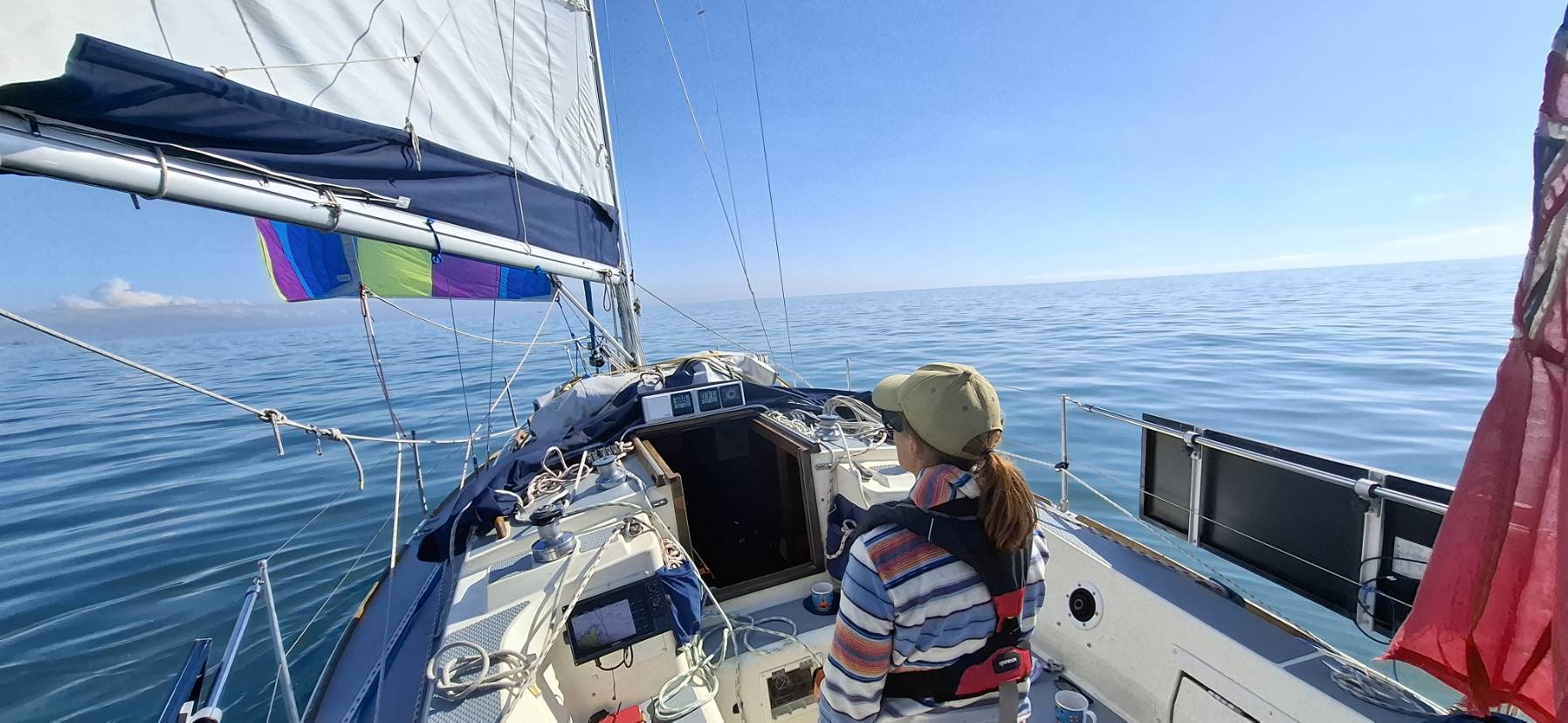 Back home in light winds & glorious sunshine_4925C747-CF6A-4D33-8831-61C95BAFEDED