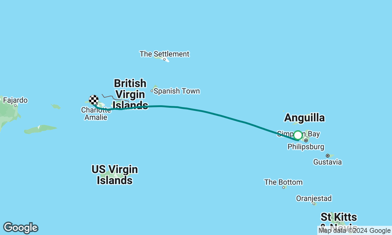 On Moon to USVI, Leg 9: Sint Maartin to Saint Thomas