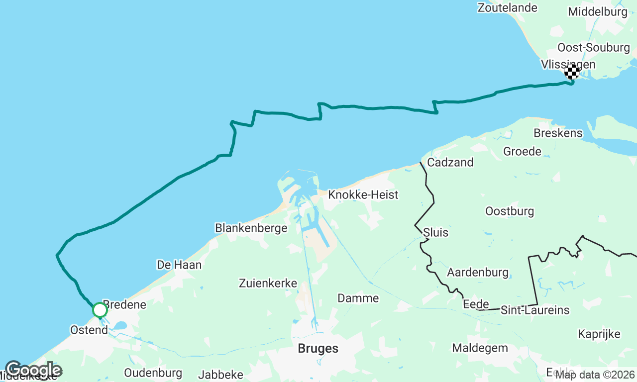 Voyage map