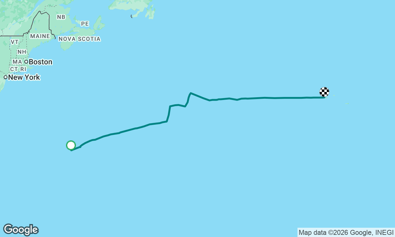 Voyage map