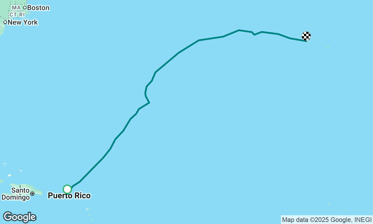 BVI to Azores