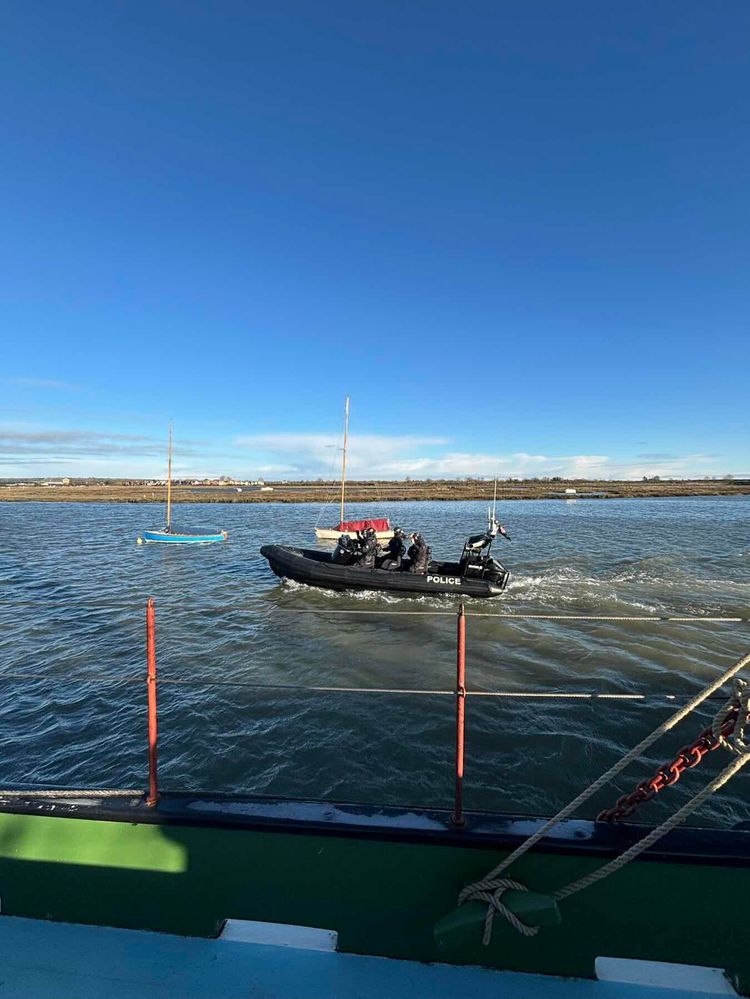 Voyage photo from Maldon to Northey Island 