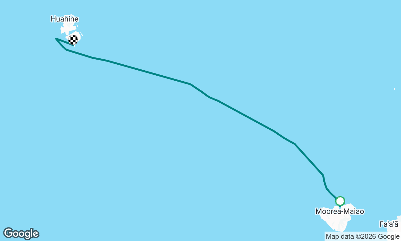 Moorea to Huahine