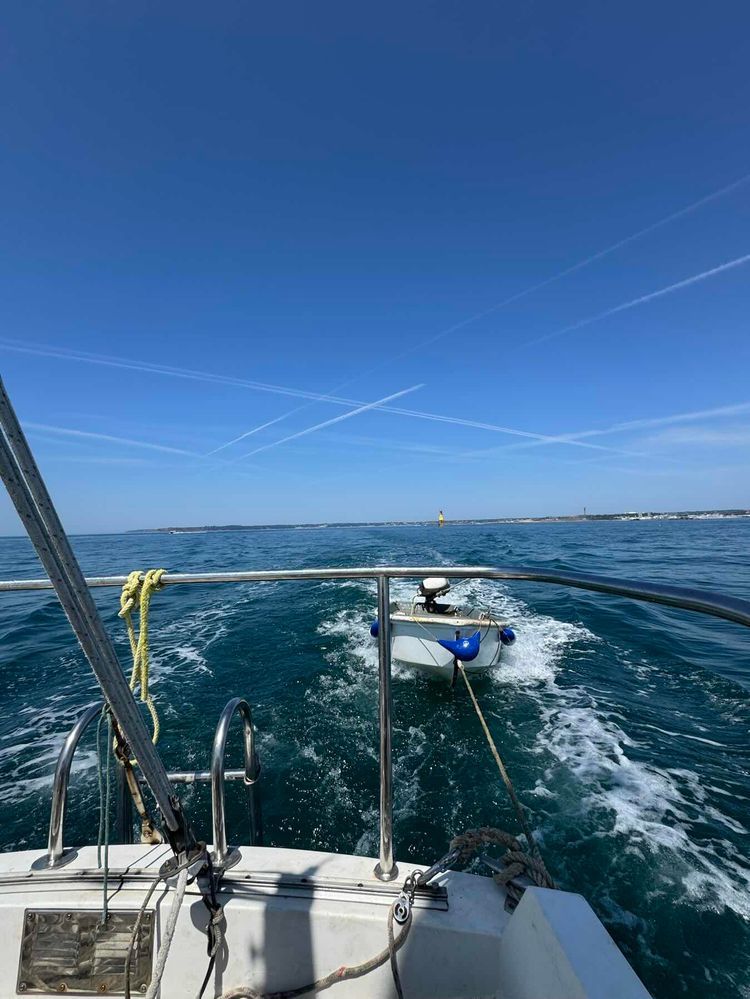 Voyage photo from St Aubin - Demie and far East then La Corbieré Psyche trip and Snowgoose rescue