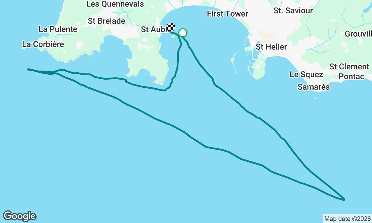 St Aubin - Demie and far East then La Corbieré Psyche trip and Snowgoose rescue