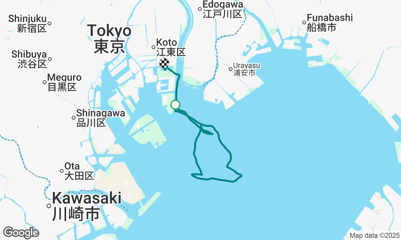 Voyage map