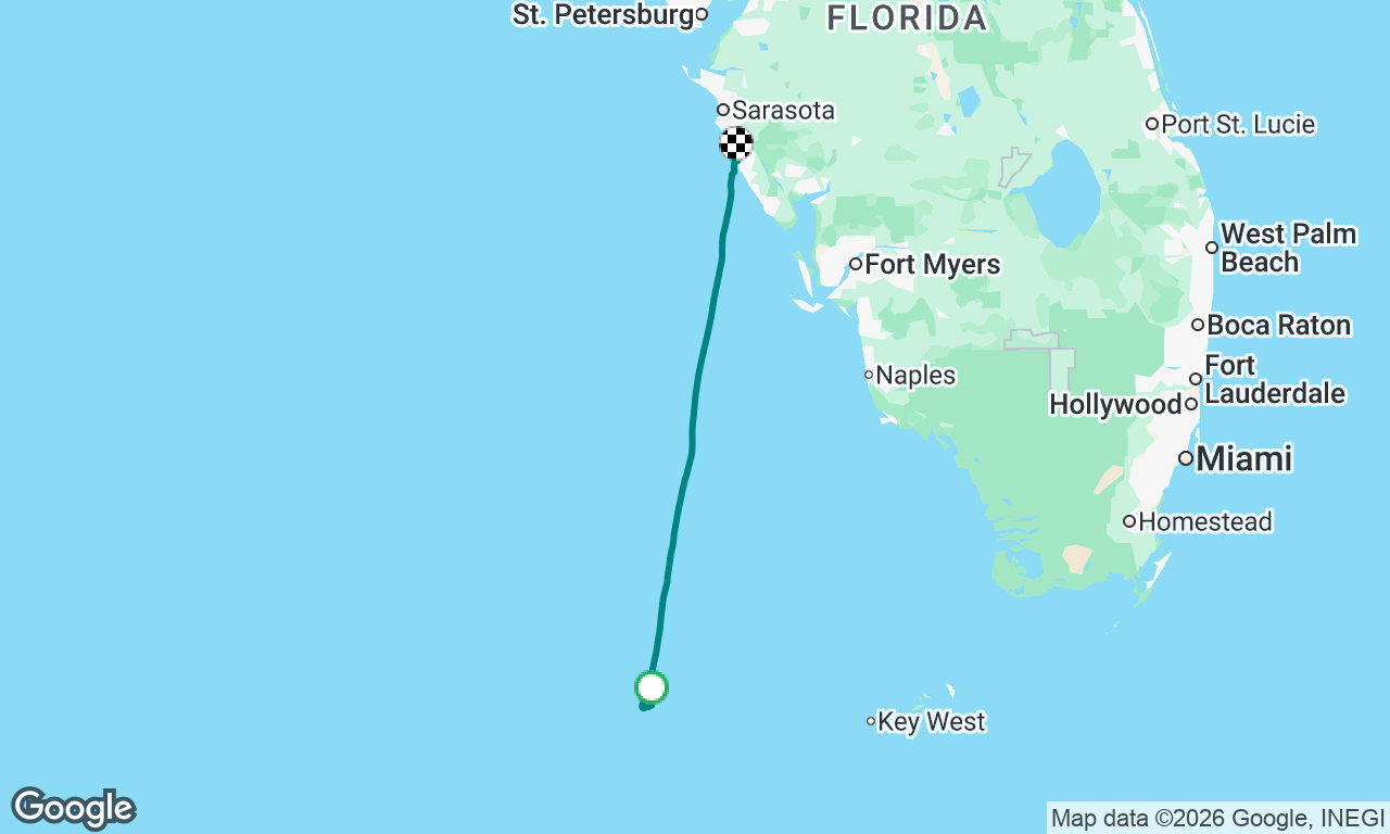 Dry Tortugas to Venice Yacht Club