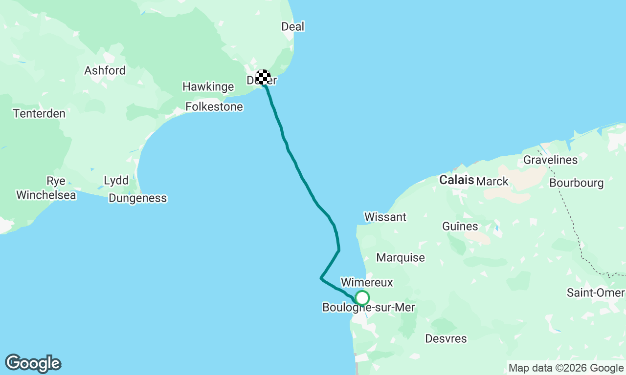 Voyage map