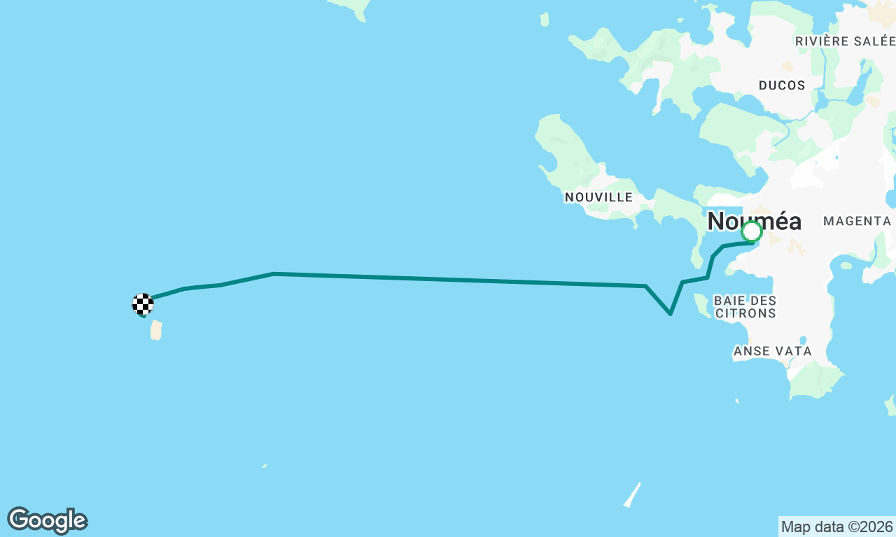Short sail to Ilot Signal