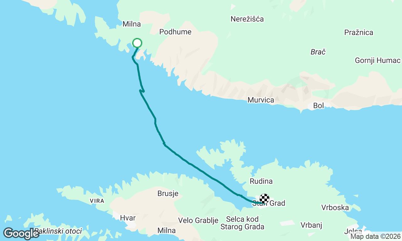 Voyage map