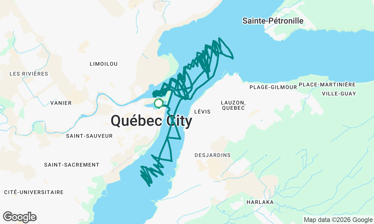 Course de la fête du Canada - On est arrivés premiers!