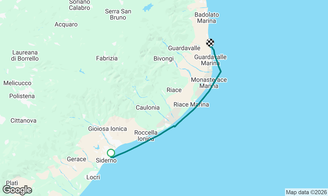 Voyage map