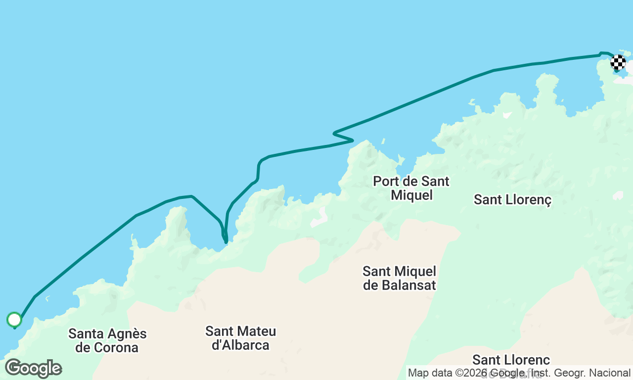 Voyage map
