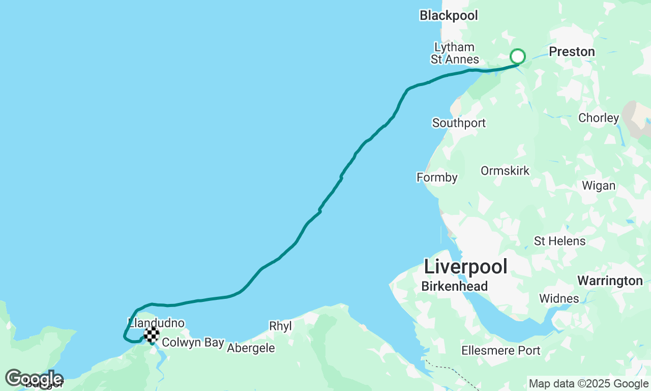 Panacea relocation Preston-Conwy-Holyhead Leg 1