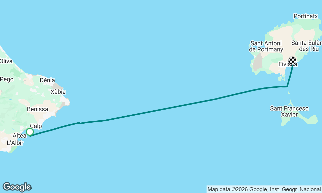 Voyage map