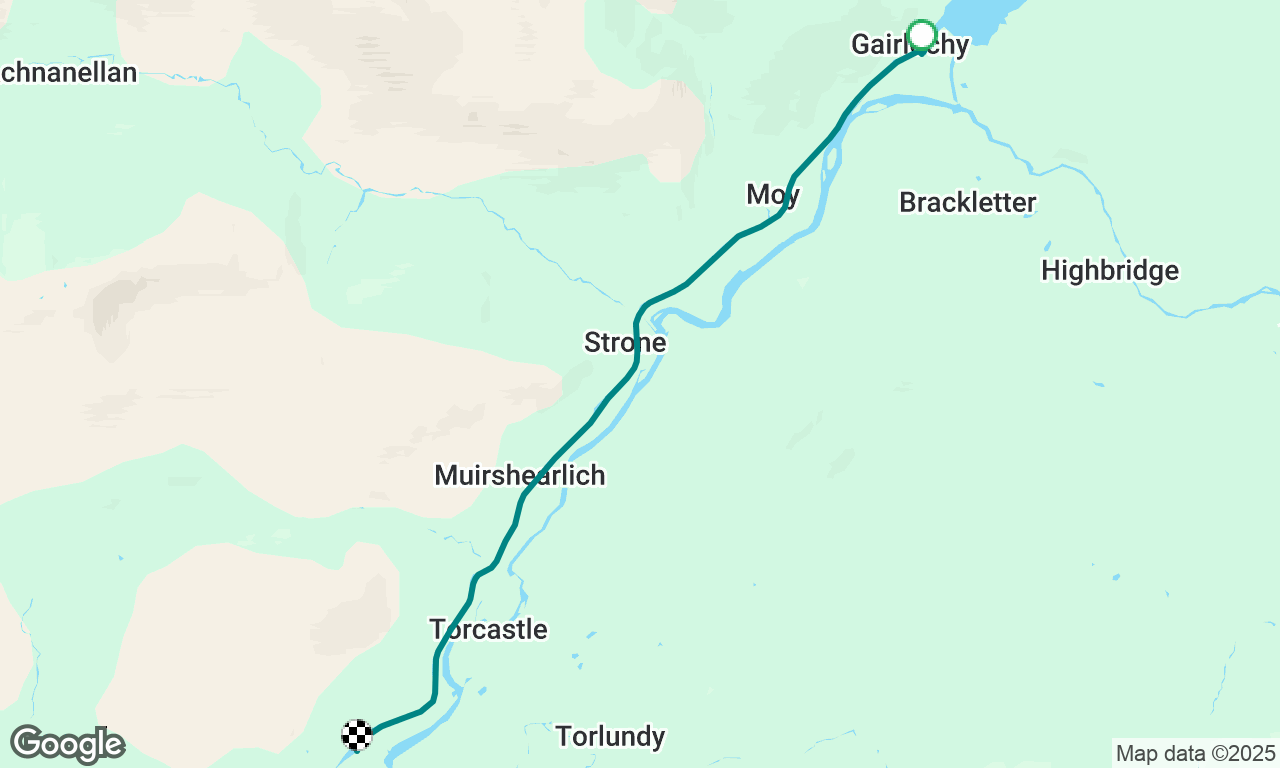 Loch lochy to top of neptunes staircase 