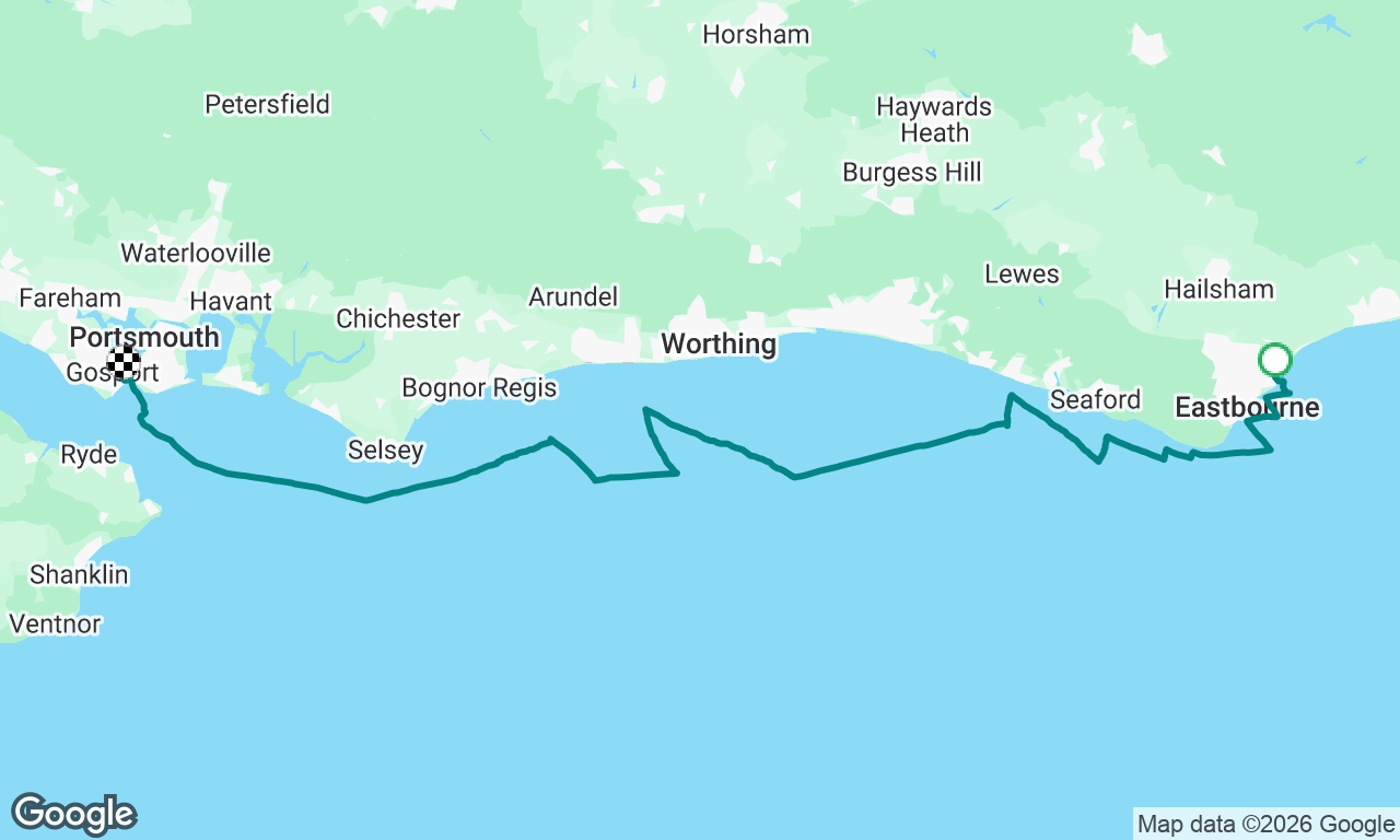 Eastbourne to Gosport