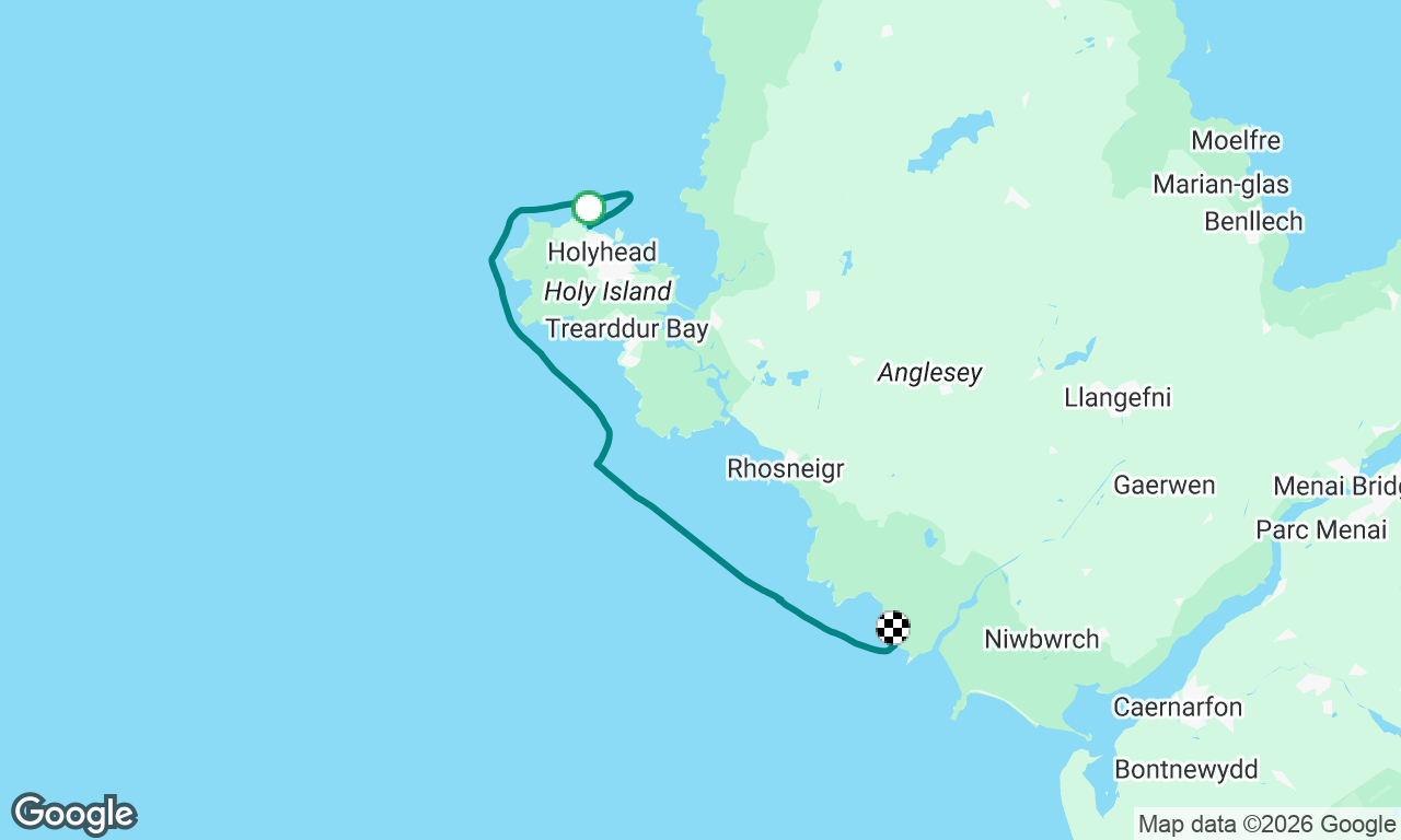 Holyhead to Pen-y-parc anchorage