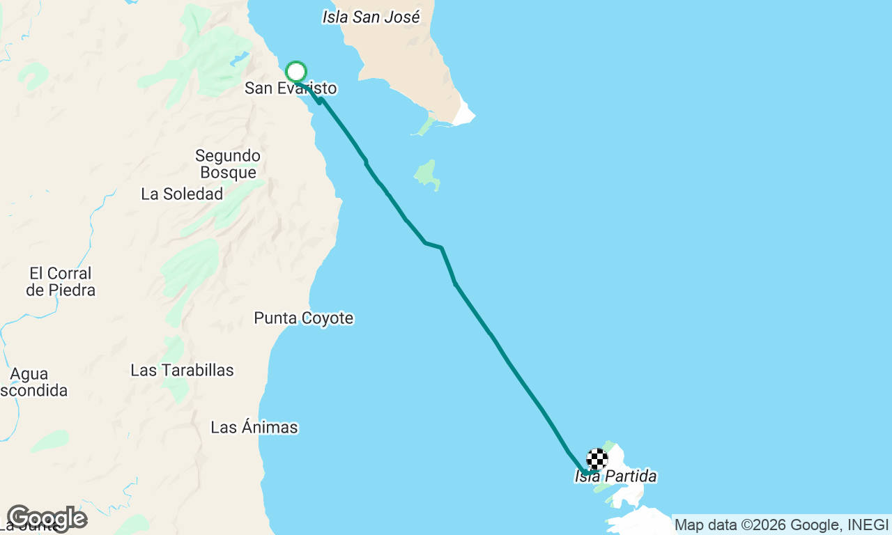Voyage map