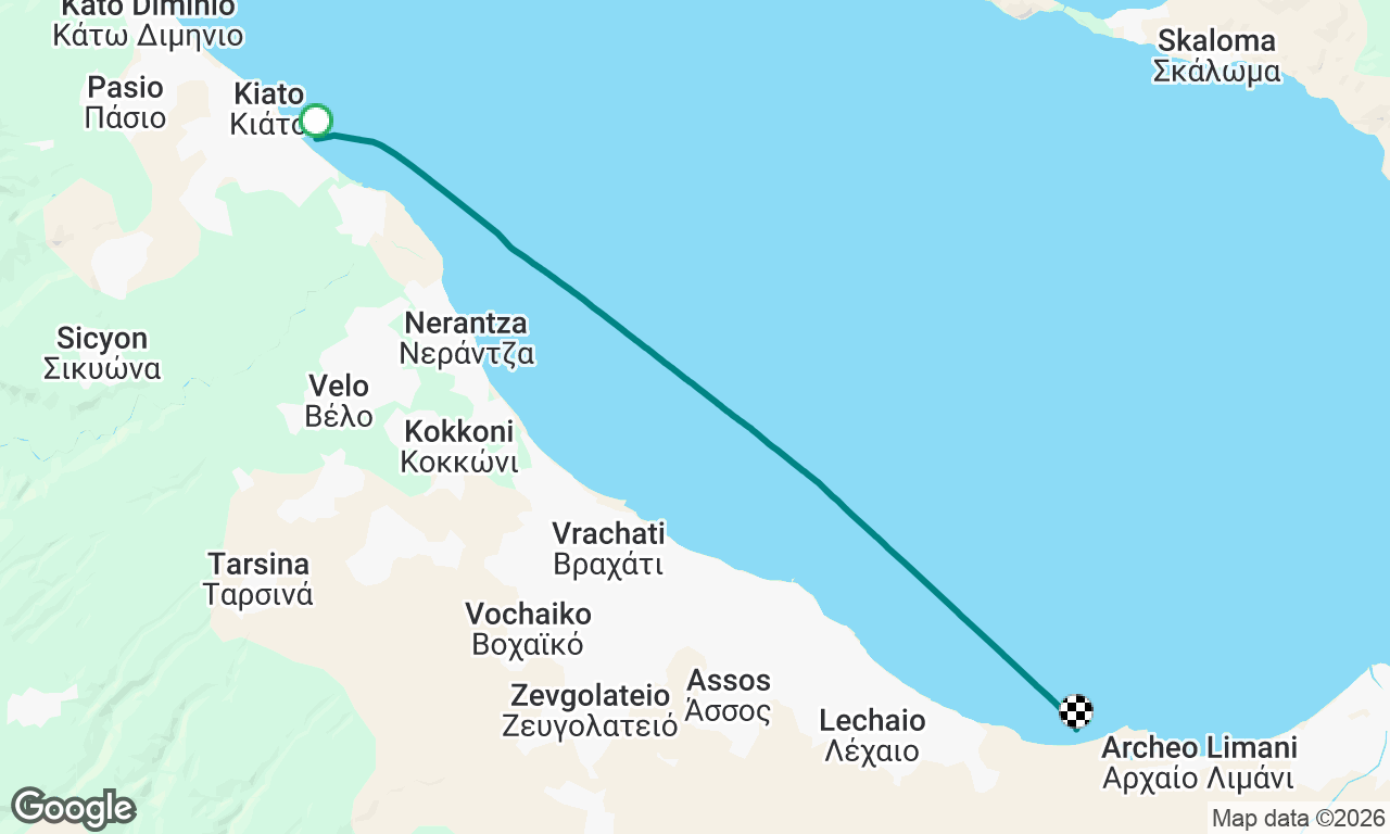 Voyage map