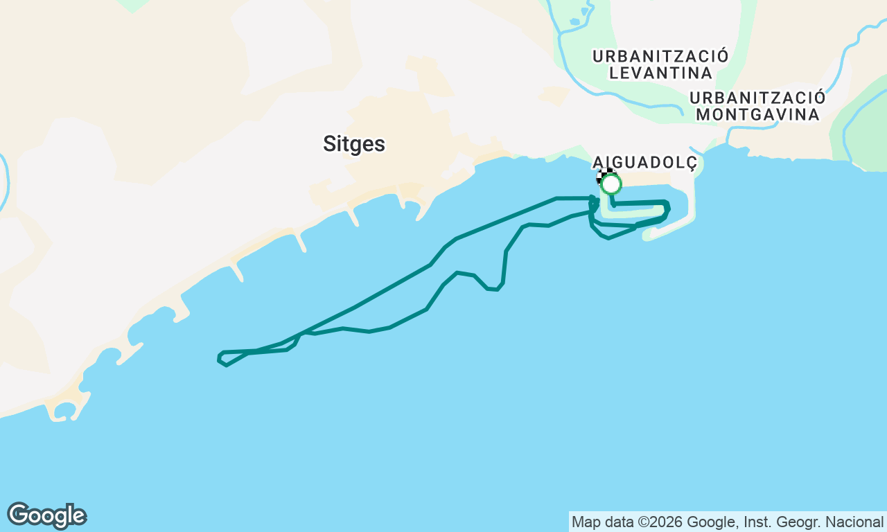 Voyage map
