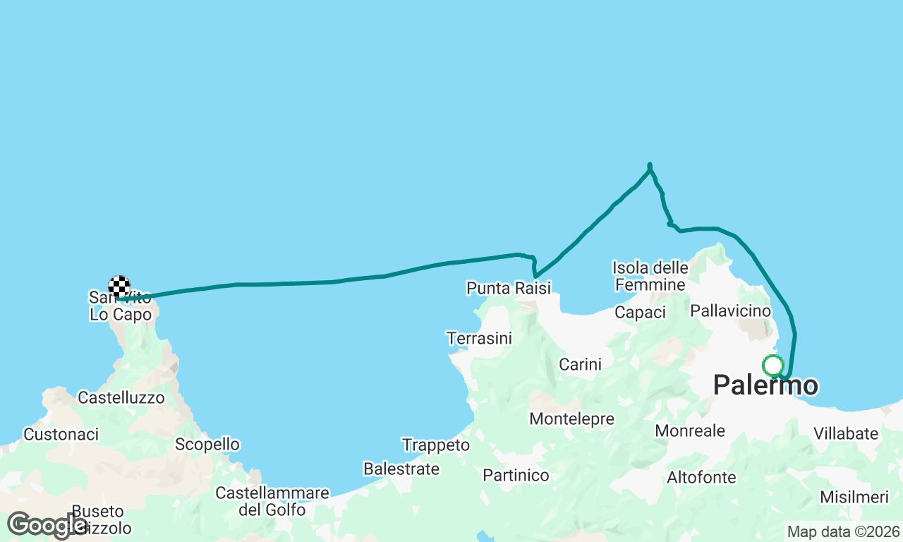 Voyage map