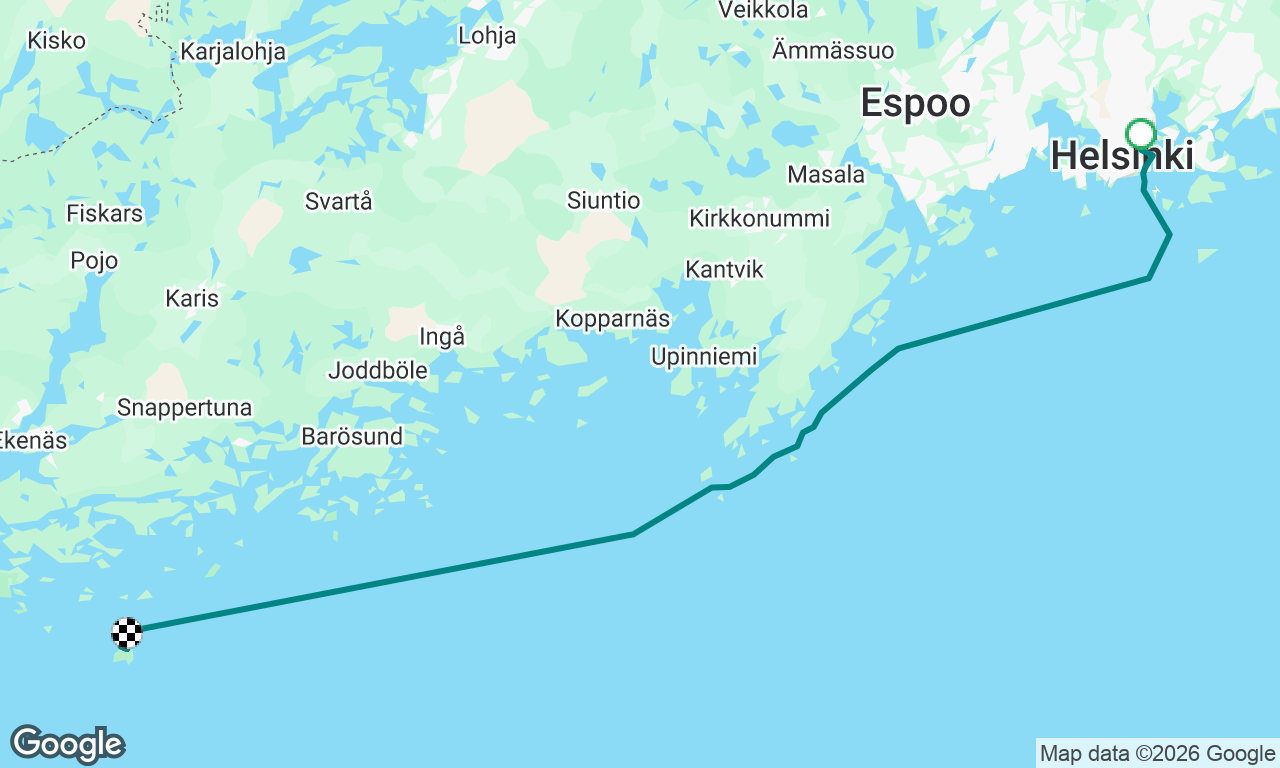 Voyage map